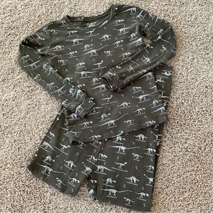 Children’s Place Dinosaur Boy’s 2-Pc Pajamas, Sz 12